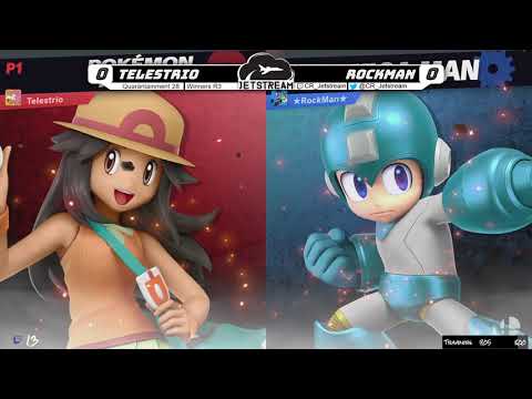 Quarantainment 28 Winners R3 - Telestrio (PKM Trainer) Vs. RockMan (MegaMan) Smash Ultimate - SSBU