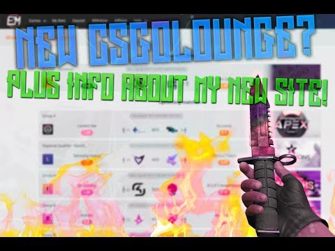 A WHOLE NEW CSGOLOUNGE! And also info about my new site!