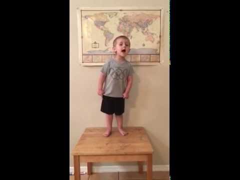Adorable Toddler Nails Gavroche's Solo From 