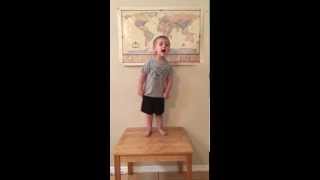 Adorable Toddler Nails Gavroche's Solo From 