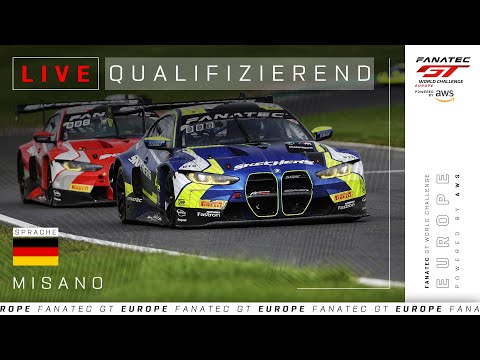 LIVE | Qualifizierend | Misano | Fanatec GT Europe 2024 (Deutsche)