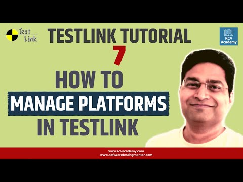 TestLink Tutorial 7 TestLink Platform Management | TestLink Create Platform