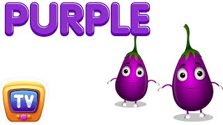 Color Songs - The PURPLE Song | Learn Colours | Preschool Colors Nursery Rhymes | ChuChu TV