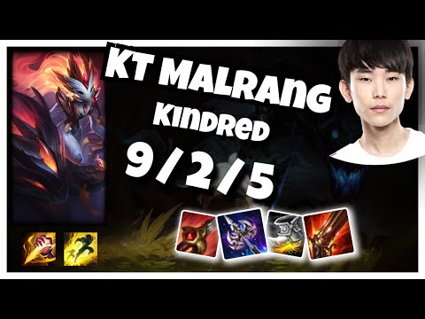 KT Malrang Kindred JUNGLE (9/2/5) vs Nidalee Gameplay Replay - Patch 10.22