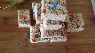 Festive Rice Crispy Squares Recipe | Holiday Treats