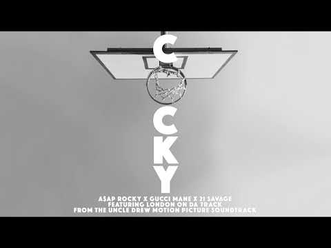 A$AP Rocky, Gucci Mane, 21 Savage   Cocky Audio ft  London On Da Track
