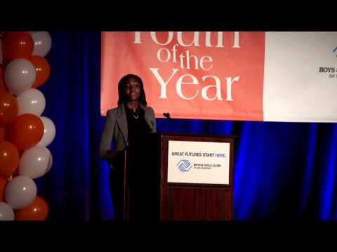 Sasha Newman, 2012 Youth of the Year