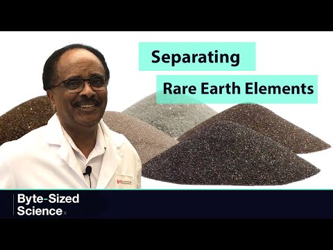 Separating Rare Earth Elements (Byte-sized Science)