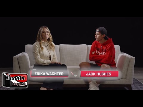 NJ Devils Jack Hughes 50 Questions With Erika Wachter