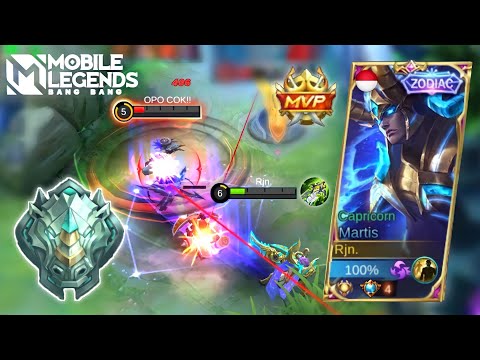 SOLO RANKED DI TIER EPIC NERAKA! GAMEPLAY TOP GLOBAL MARTIS INDONESIA 3000 MATCH - Mobile Legends
