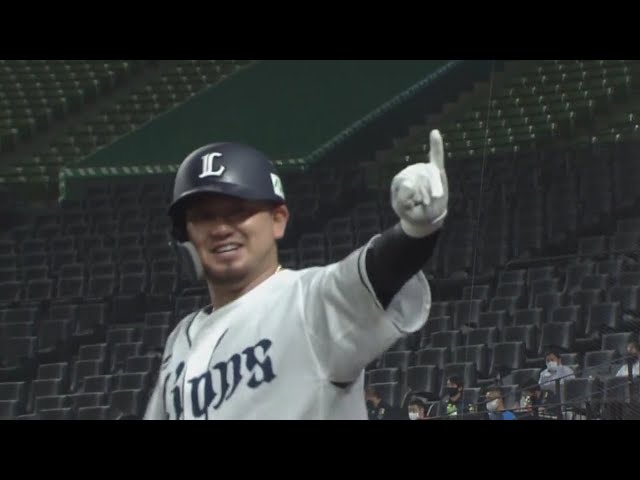 【3回裏】待望の一発!! ライオンズ・森 今季第1号は右中間への同点ソロホームラン!! 2020/7/2 L-B