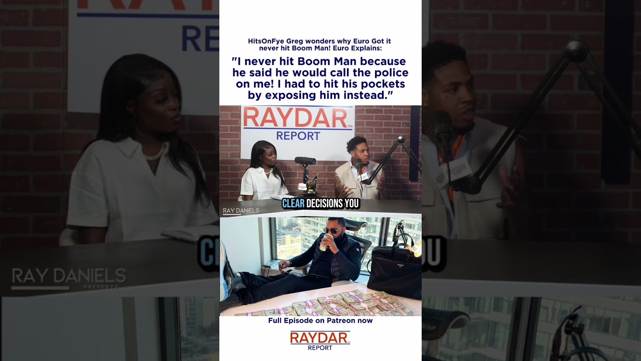 Boom Man said he would call the police on Euro Got It