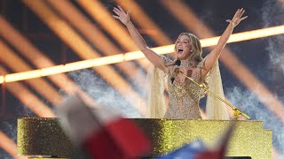 ‘She’s a legend’: Delta Goodrem praised as Australia comes fourth at Eurovision