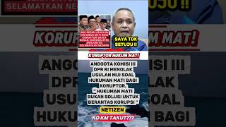 Download lagu ANGGOTA DPR RI TOLAK USULAN MUI SOAL HUKUMAN MATI KORUPTOR mp3