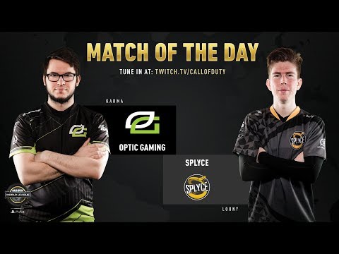Optic Gaming vs Splyce | CWL Pro League 2019 | Cross-Division | Week 6 | Day 3