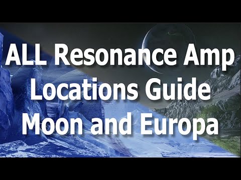 ALL WARMIND NODES Locations - All RESONANCE AMP Locations Guide - MOON & EUROPA  [Destiny 2]