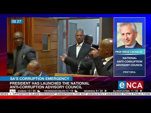Corruption emergency President launches anti corruption advisory council