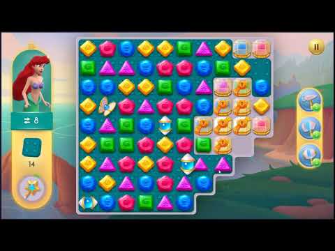 Disney Princess Majestic Quest Level 133 - NO BOOSTERS + FULL STORY 👸 | SKILLGAMING ✔️