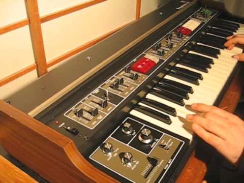 Roland rs 505 paraphonic string synthesizer