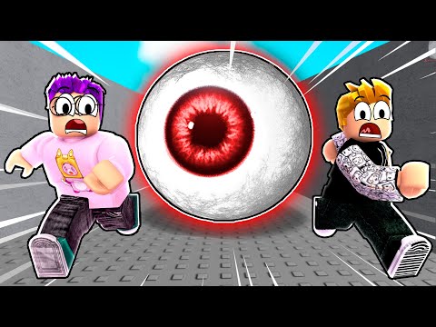 Can We Escape RUNNING HEAD EYES In ROBLOX!? (SECRET LANKYBOX ENDING!)