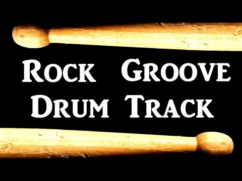 Stench Rock Drum Track 100 BPM, Drum Beats for Bass Guitar, Instrumental Isolated Drums Beat 370
