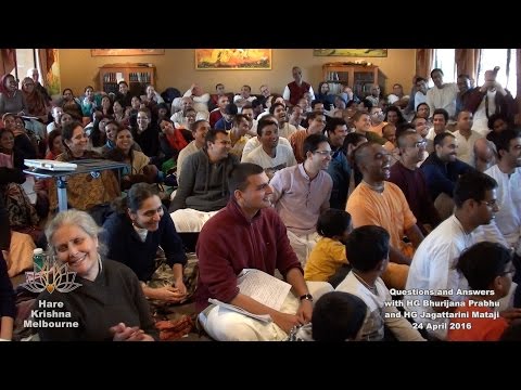 Questions and Answers - HG Bhurijana Prabhu and HG Jagattarini Mataji
