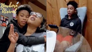 Lil Fizz &amp; Moniece Slaughter&#39;s Son Kam Tries To Convince Her To Install A Shower Seperation Dam! 🛀🏾