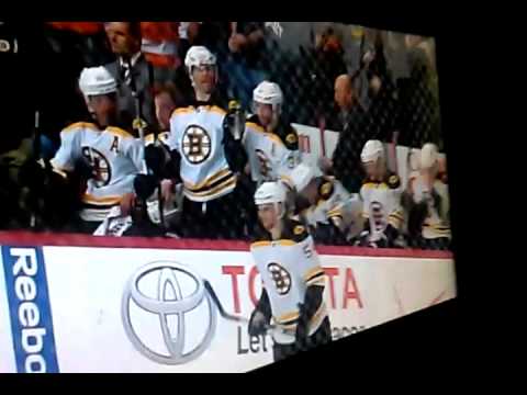 Shawn Thornton vs Jay Rosehill Bruins vs Flyers