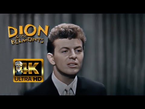 Dion & The Belmonts - Where or When (1960) AI 4K Colorized Enhanced Stabilized