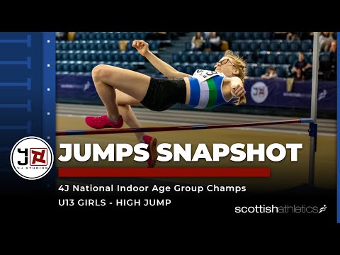 JUMPS SNAPSHOT | 4J National Indoor Age Groups - U13 Girls' High Jump