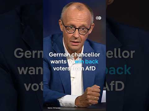 German Chancellor Merz on why his party won't cooperate with far-right AfD | DW News