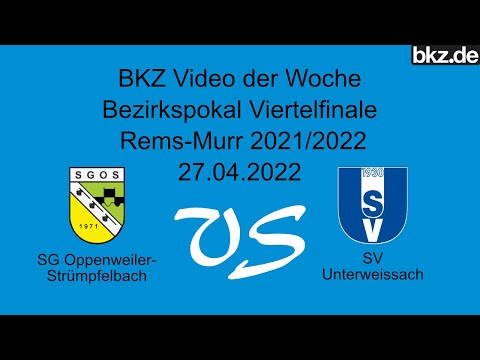 District Cup Quarter-final: SG Oppenweiler-Strümpfelbach vs SV Unterweissach