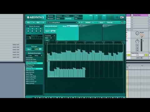 Absynth 5 - Make Awesome Sample and Hold Style loops - How To Tutorial