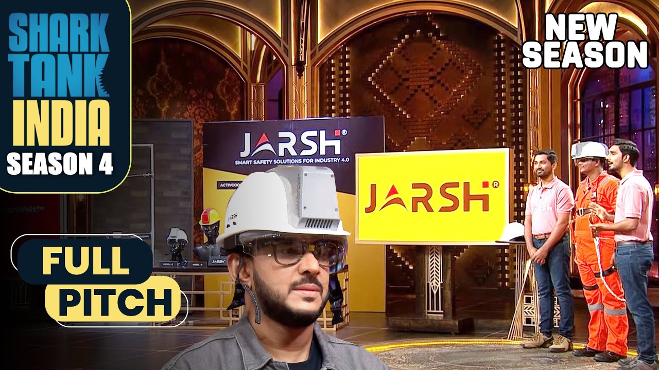 Shark Aman ने 'Jarsh' के Safety Gadgets को खुद पर try किया | Shark Tank India S4 | Full Pitch