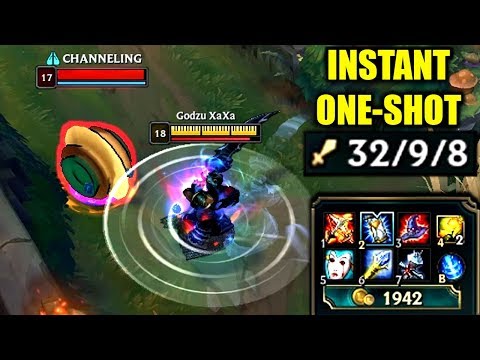 FULL AP INSTANT ONE-SHOT TRYNDAMERE - 30+ KILLS in League of Legends
