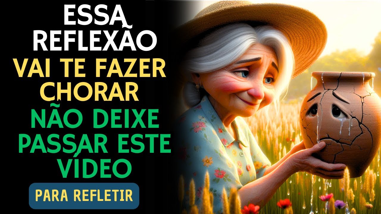 A Velhinha e o Vaso Rachado – Essa Reflexão vai Mudar a Sua Vida - Motivação e Sabedoria