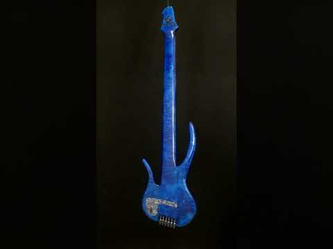 Wittman BLU6 Bass 2021 Flame Blue image 10