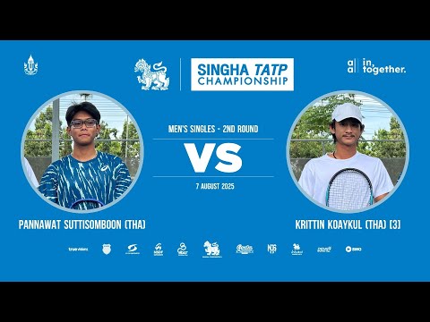 Pannawat Vs Krittin [3] | SINGHA TATP CHAMPIONSHIP 2025 (Men's Singles - 2nd Round)