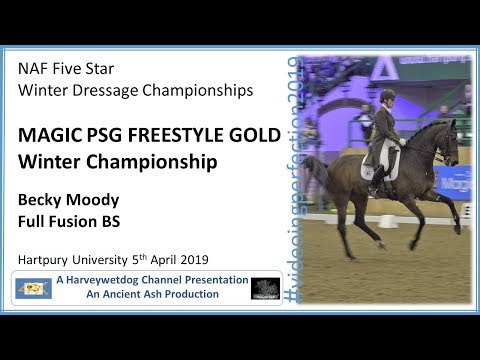 NAF 5 Star Winter Dressage Championships 2019: Becky Moody PSG FS