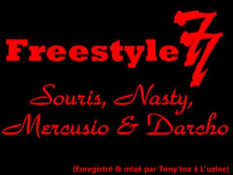 Souris, Nasty, Mercusio & Darcho (La MS) - Freestyle 77