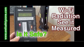 WiFi Radiation - Dangers of WiFi - See It Measured - How To Remediate WiFi Radiation