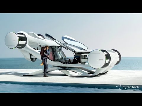 CycloTech CycloRotor-powered eVTOL concept aircraft unveiled.