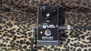 Video thumbnail for Greer Amps TONE SMUGGLER overdrive pedal demo with MJT Strat by gearmanndude