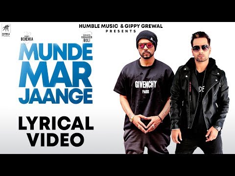 Munde Mar Jaange (Lyrical) — watch video