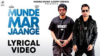 Munde Mar Jaange (Lyrical Video) | Raghveer Boli feat. Bohemia | Jay K | Humble Music