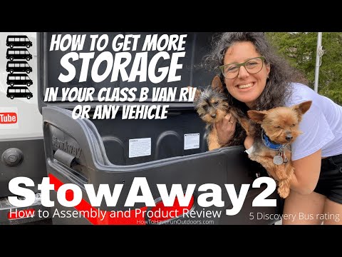 StowAway2 Cargo Box Installation Guide | Honest Review for RVs, Vans & SUVs