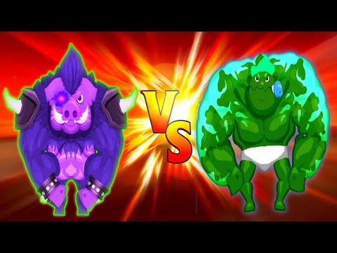 Tough Man - MAX LEVEL EVOLUTION! "TOUGH PIG vs TOUGH BABY"