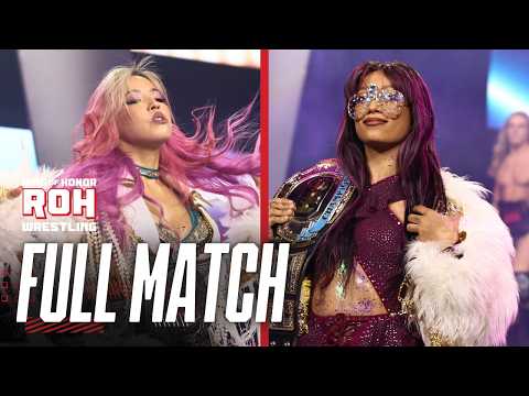 FULL MATCH Mina Shirakawa vs. Mercedes Mone | AEW WrestleDream 2025