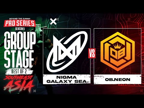 NGX.SEA vs OB.Neon Game 1 - BTS Pro Series 9 SEA: Group Stage w/ MLP & johnxfire