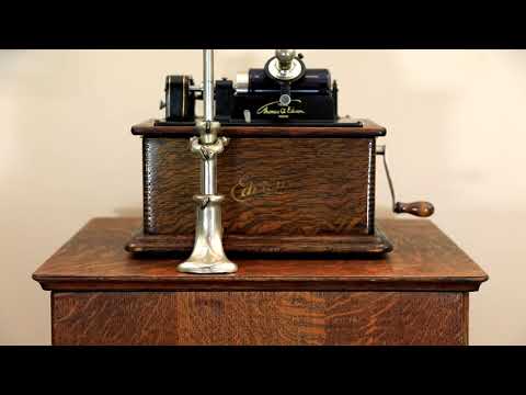 "Down by the old apple tree", Billy Jones & Ernest Hare, Edison Blue Amberol cylinder record #4713